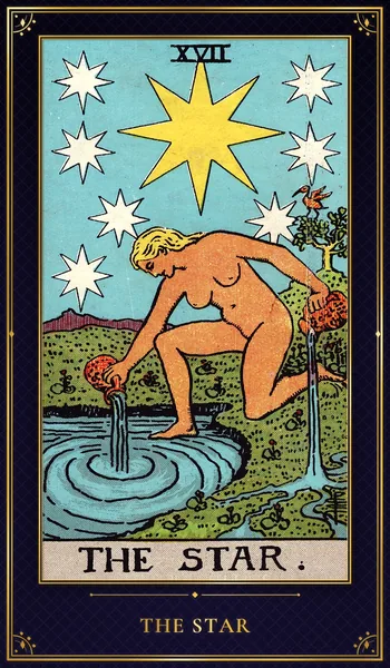 The Star — Rider–Waite tarot card
