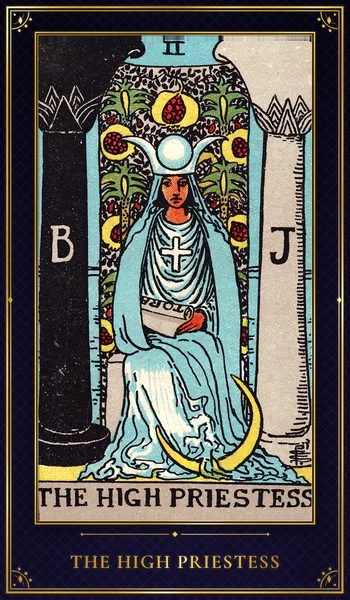 The High Priestess — Rider–Waite tarot card