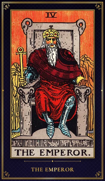 The Emperor — Rider–Waite tarot card